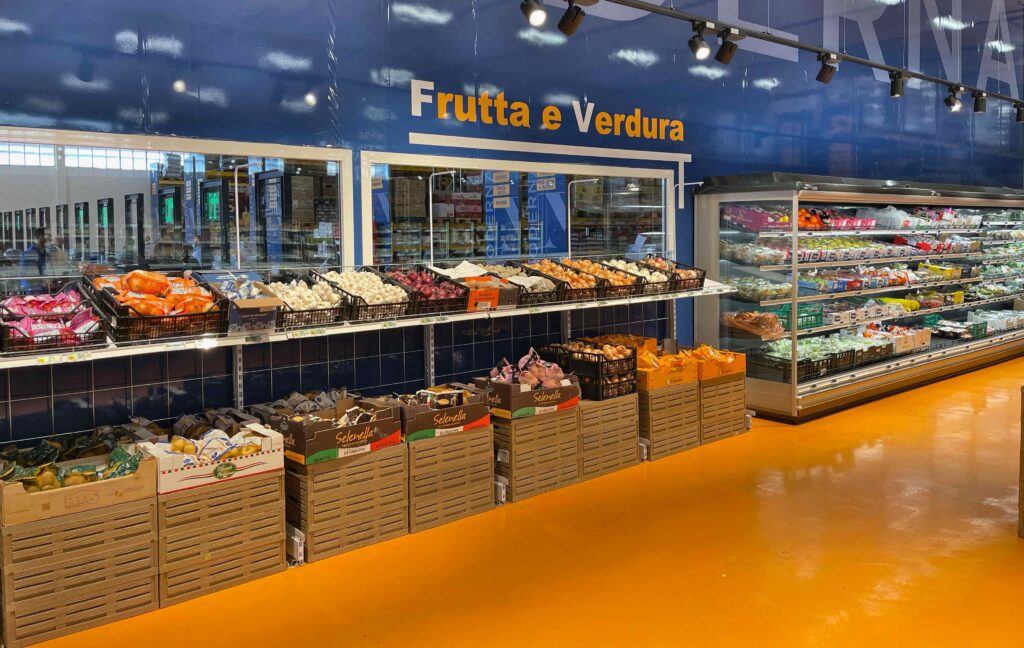 Reparto Frutta e Verdura del Moderna Cash & Carry