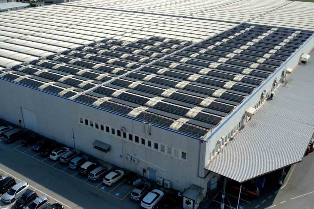 Impianto fotovoltaico Ce.Di. di Salerno